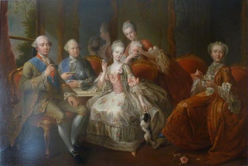 unknow artist The family of the Duke of Penthievre oil painting picture